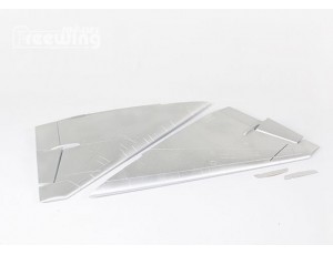 Freewing Mig-21 Silver Main Wing Set 